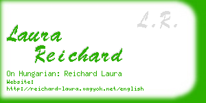 laura reichard business card